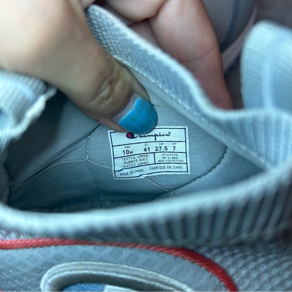Champion RF 21 Mid Sneakers Womens sz 10 - grey - Picture 6 of 6